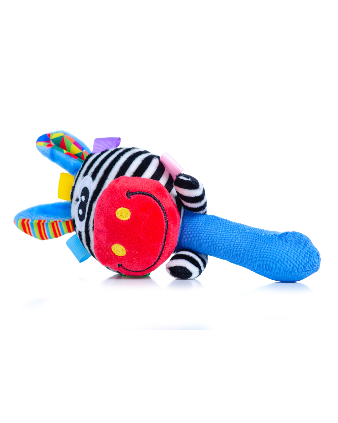 Ultra-Soft Plush Baby Rattle Toy – Safe, Sensory & Stimulating Play for Newborns (0+ Months)